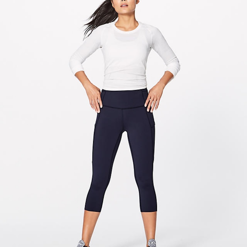Lululemon, New (w/ tags) Fast & Free Crop, Size 8 - Picture 5 of 5
